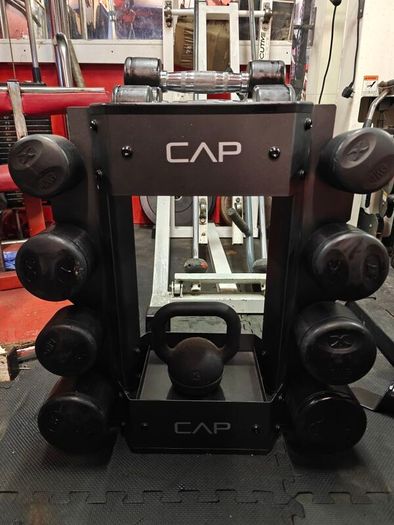 Dumbells-stand-bench-Barbells