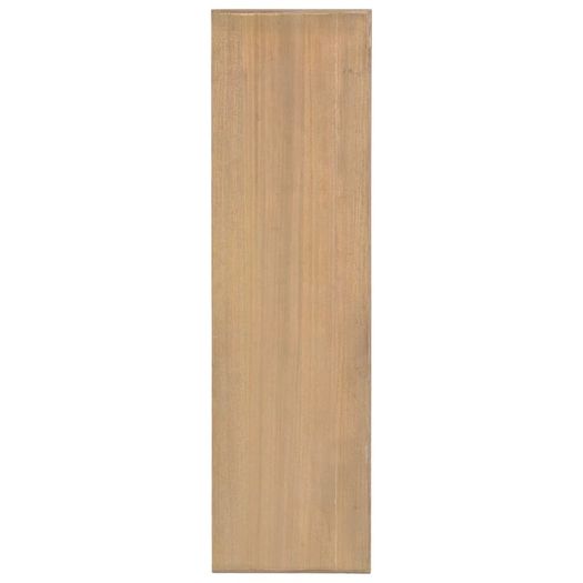 Console Table with 2 Drawers 120x35x76 cm Solid Pine Wood