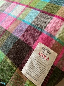 Avoca 100% wool throw