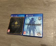 order 1886 & tomb raider ps4 game