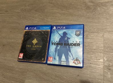 order 1886 & tomb raider ps4 game