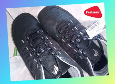 High Quality Men's Barefoot Walking/Running Lace-up Shoes From Feelmax Super Thin Super Strong KEPROTEC / KEVLAR Sole 40% OFF!