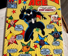 Marvel Age #19 - Early Black Suit Spider-Man