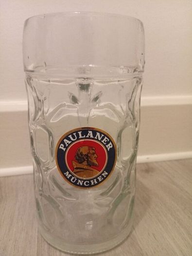 Original Erdinger Weissbrau 1litre Beer Glasses