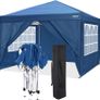 3 x 3 m, folding gazebo, Marquee Waterproof PU coating, heavy duty steel frame, with 4 sandbags Image 2