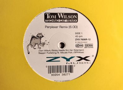 Tom Wilson - Techno Cat (ORIGNAL + Perplexer REMIX!) - ZYX Music Records - GERMAN Pressing! Incl. ORIGINAL Dance Like Yer Dad Mix TOO!