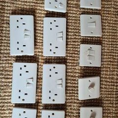 Assortment of Electrical Sockets and Switches