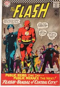 Flash #164 Vandal Of Central City - Silver Age (1966)