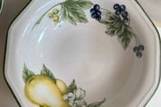 Set of four vintage dishes Victorian orchard the Chartwell collection
