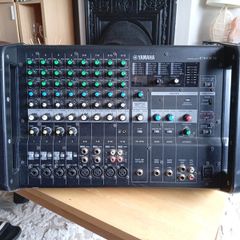 PA mixer with speakers and cables