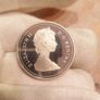 1987 Canada Silver Proof Dollar Coin Image 2
