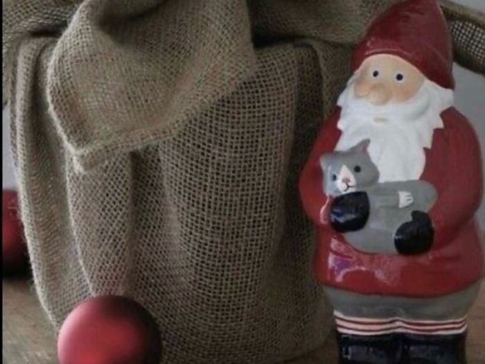 Christmas Ceramic Santa Decoration
