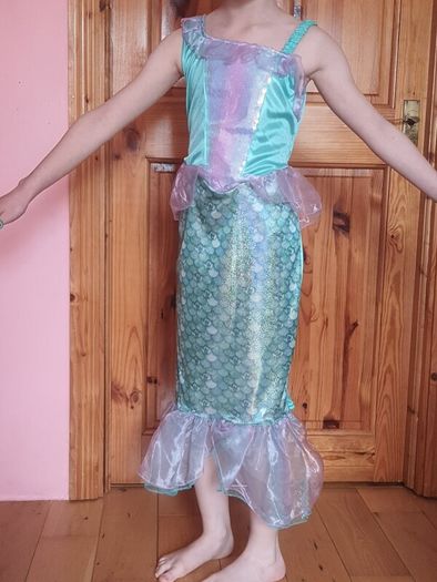 Disney princess dress - ARIEL costume 6-8YRS