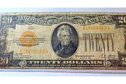 USA 1928 20 Dollars Gold Certificate Banknote Rare
