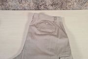 mens DKNY jeans cargo pants combats 100% cotton beige Size W 38 long leg
