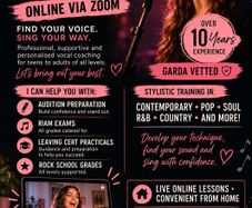 Online Vocal  lessons