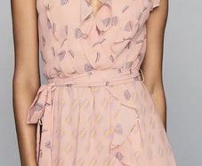 REISS  Stephanie Printed Mini Dress