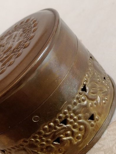 Vintage Copper/Brass Cricket Box