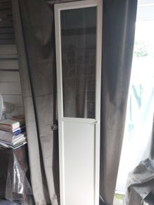 billy bookcase doors with glass panel
