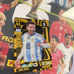 Lionel Messi Golden Baller World Cup Card