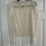 Organza long sleeve blouse Image 3