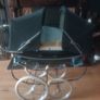 Sliver cross double pram Image 2