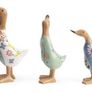 Set of Resin Duck Ornaments Image 2