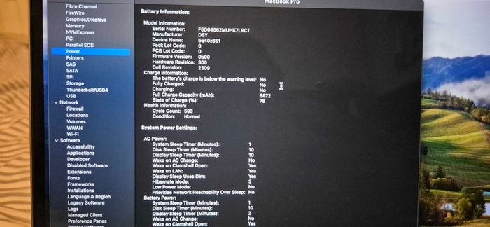 Macbook Pro 16 inch i7 2019 32GB