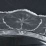 Large signed Lalique France leaf glass bowl Image 3
