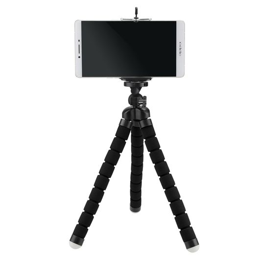 Large Camera/Phone Octpus Tripod Stand Black