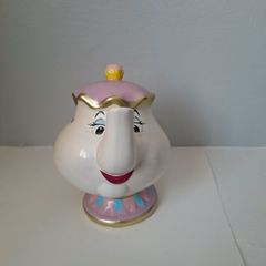 Mrs Potts from Beauty and the Beast coin bank