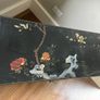 Beautiful Chinese Style Black Lacquer Cabinet , Hand-Painted Decoration Image 6