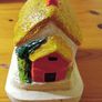 Vintage Souvenir  Thatch  Cottage  / Galway Image 6