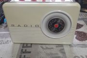 Beautiful Old Radio Style Metal Lunch Box, would be a beautiful Display Postage Available,
