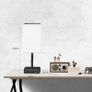 Bedside Table Lamp, Touch Control Nightstand Bedroom Lamp with USB C & USB A Charging Ports, 2 Way Outlets, Minimalist White Fabric LED Desk Night Light for Living Room Office (FREE POSTAGE) Image 8