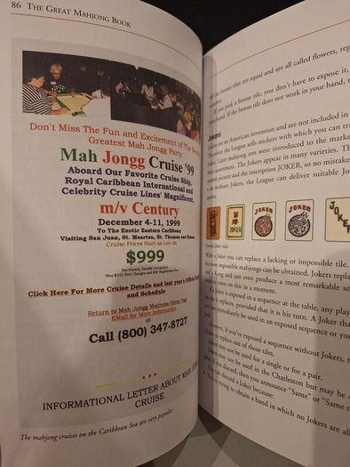 SALE!  The Great MAHJONG Book - History, Lore and Play