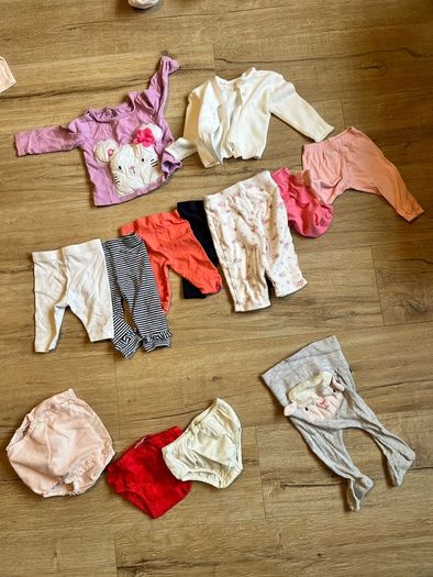 newborn and 0-3 months girls clothes over 100 items