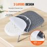 Tabletop Ironing Board 23.4 x 14.4, Small Iron Board with Heat Resistant Cover and 100% Cotton Cover, Mini Ironing Board with 7mm Thickened Needle Cotton Layer for Small Spaces, Travel Use Image 6