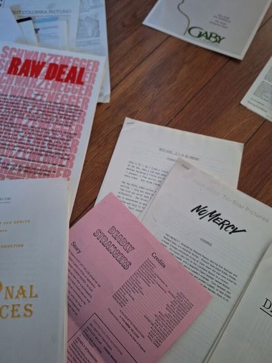 Job Lot Of Press Kit Production Notes And Synopsis