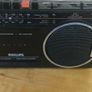 Vintage Philips D7182 Radio Cassette Recorder 3-Band FM/MW/LW Retro 1980s Image 2