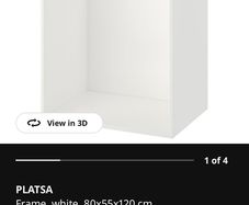 IKEA Platsa Shelf Unit/Wardrobe
