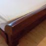 Solid wood king size bed. Image 2