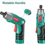 HYCHIKA Cordless Screwdriver 2000mAh 3.6V with 36 Accessories, LED Light Image 4