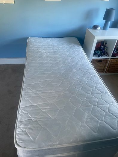 Single bed with guest bed enclosed