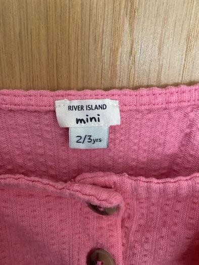 River Island Girls pink playsuit aged 2-3 years