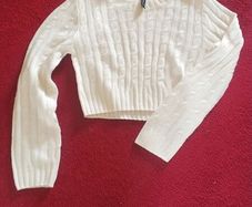 H&M Dividend cropped jumper