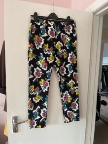 patterned trousers