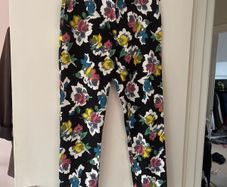 patterned trousers