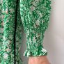 ME+EM Green Floral Fabric Dress Image 5