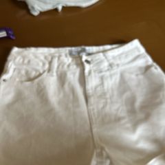 Pennys denim white shorts